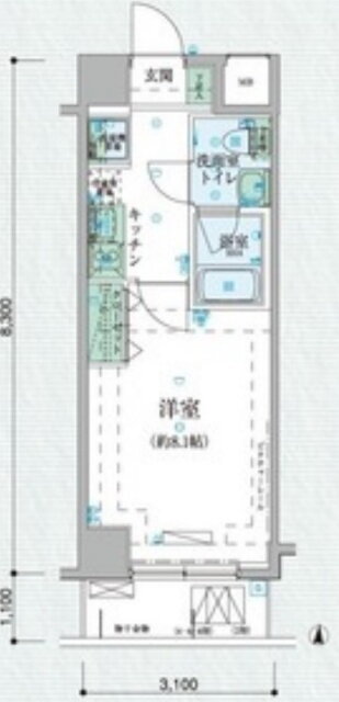 東京都江東区清澄２ 清澄白河駅 1K マンション 賃貸物件詳細