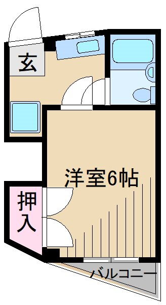 神奈川県川崎市中原区市ノ坪 武蔵小杉駅 1K マンション 賃貸物件詳細