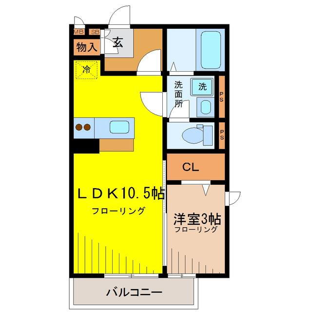 東京都三鷹市中原２ つつじヶ丘駅 1LDK アパート 賃貸物件詳細