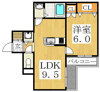 大阪府大阪市平野区長吉川辺２ 長原駅 1LDK マンション 賃貸物件詳細