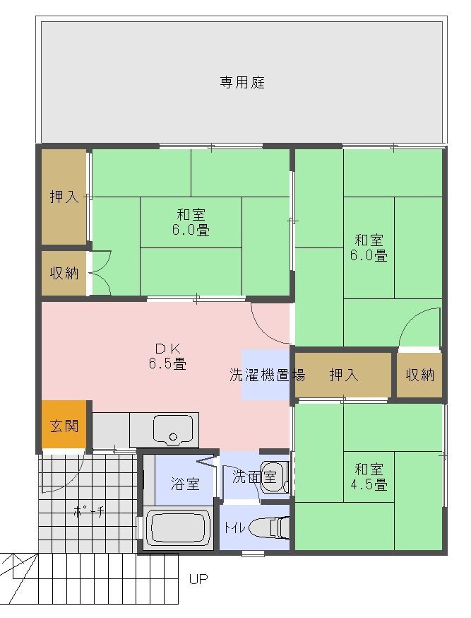 鹿児島県日置市東市来町湯田 湯之元駅 3DK アパート 賃貸物件詳細