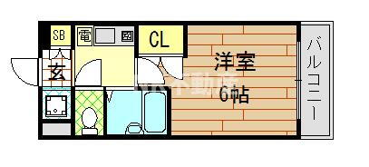 大阪府東大阪市荒本新町 荒本駅 1K マンション 賃貸物件詳細