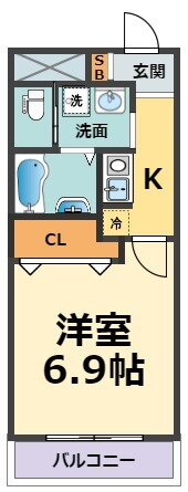 兵庫県西宮市今津水波町 甲子園駅 1K マンション 賃貸物件詳細