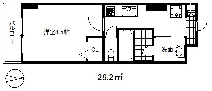 兵庫県神戸市中央区元町通３ 元町駅 1K マンション 賃貸物件詳細