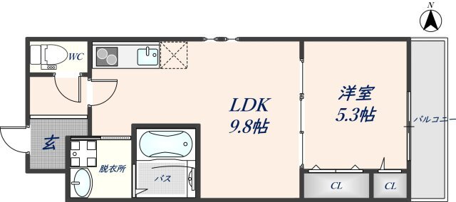 大阪府八尾市荘内町１ 近鉄八尾駅 1LDK アパート 賃貸物件詳細