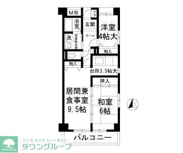 東京都葛飾区西亀有２ 綾瀬駅 2LDK マンション 賃貸物件詳細