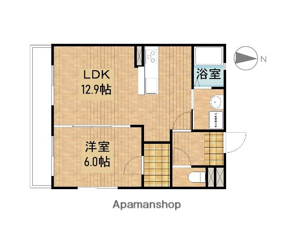 静岡県掛川市南２ 掛川駅 1LDK マンション 賃貸物件詳細