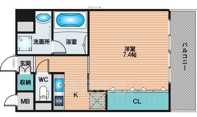 大阪府大阪市淀川区十三本町１ 十三駅 1K マンション 賃貸物件詳細