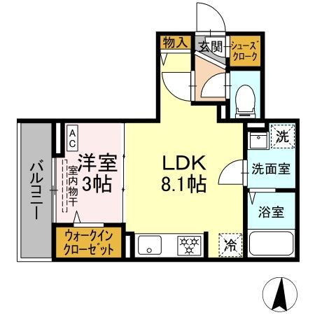 神奈川県川崎市多摩区宿河原７ 久地駅 1LDK アパート 賃貸物件詳細