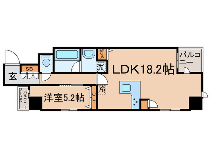 パラドール四条烏丸グレイス 1階 1LDK 賃貸物件詳細
