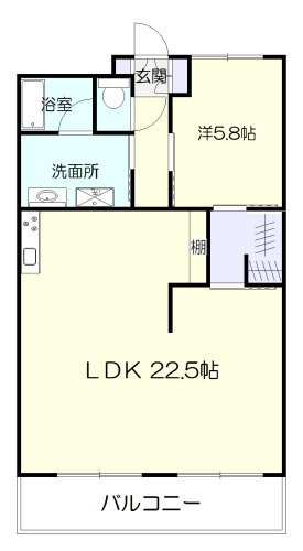 城南ロイヤルマンション 3階 1SLDK 賃貸物件詳細
