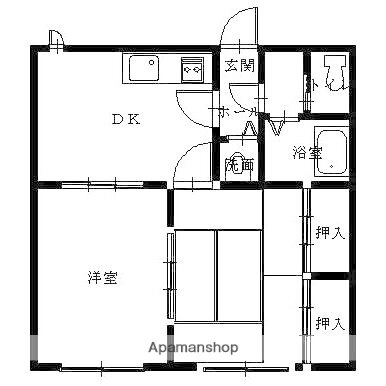 鹿児島県鹿児島市伊敷台３ 鹿児島駅前駅 2DK マンション 賃貸物件詳細