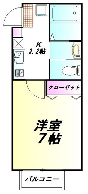 埼玉県川越市大字藤間 上福岡駅 1K アパート 賃貸物件詳細