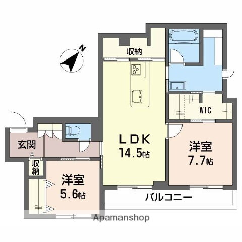 石川県金沢市長坂１ 金沢駅 2LDK マンション 賃貸物件詳細