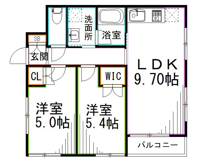 東京都杉並区天沼２ 荻窪駅 2LDK アパート 賃貸物件詳細