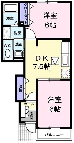 東京都西多摩郡瑞穂町大字二本木 箱根ケ崎駅 2DK アパート 賃貸物件詳細