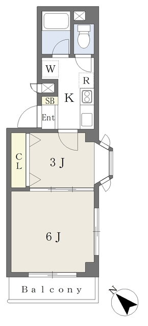宮城県仙台市若林区文化町 河原町駅 2K マンション 賃貸物件詳細