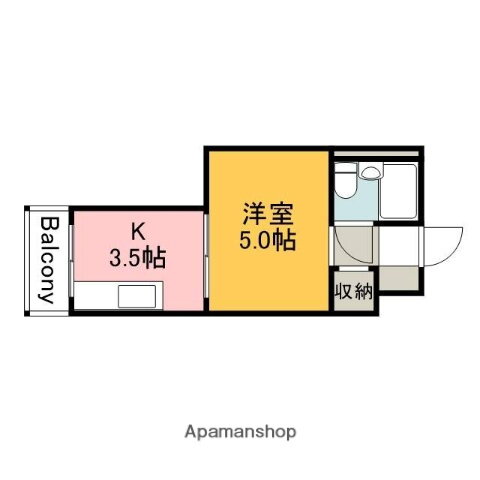広島県広島市中区舟入中町 舟入本町駅 1K マンション 賃貸物件詳細