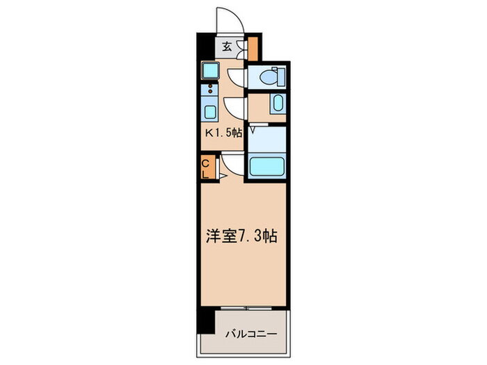 愛知県名古屋市中区松原２ 大須観音駅 1K マンション 賃貸物件詳細