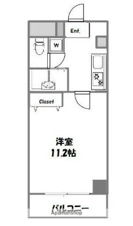 グランパーク六角橋 2階 1K 賃貸物件詳細