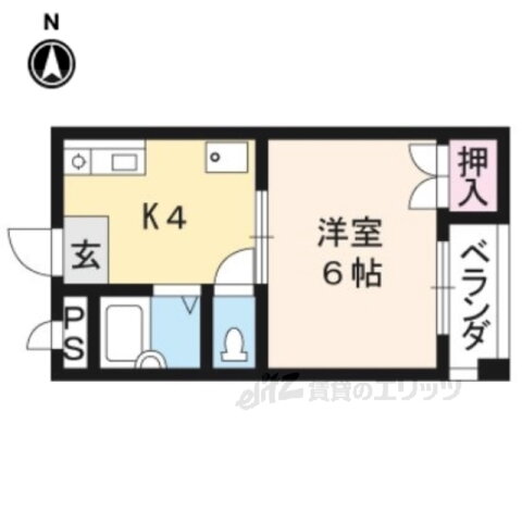 京都府京都市上京区五番町 京都駅 1K マンション 賃貸物件詳細