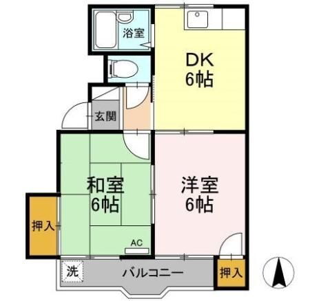 東京都青梅市新町４ 小作駅 2DK アパート 賃貸物件詳細