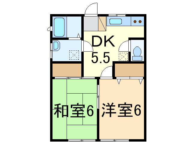 新潟県小千谷市城内４ 2DK アパート 賃貸物件詳細