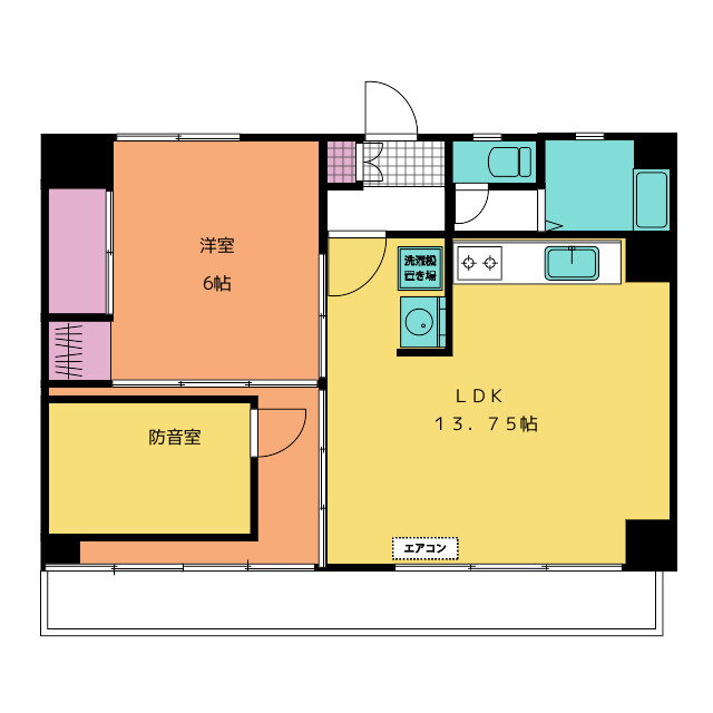 宮城県仙台市若林区荒町 愛宕橋駅 2LDK マンション 賃貸物件詳細