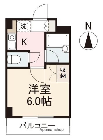 香川県高松市錦町１ 高松駅 1K マンション 賃貸物件詳細