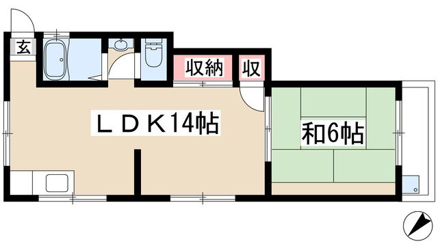 愛知県名古屋市名東区勢子坊１ 上社駅 1LDK アパート 賃貸物件詳細