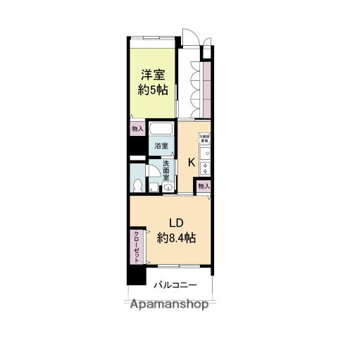 福岡県福岡市中央区舞鶴１ 赤坂駅 1LDK マンション 賃貸物件詳細