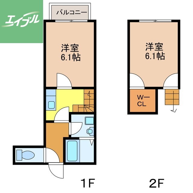 プロスペリータ 2階 2K 賃貸物件詳細