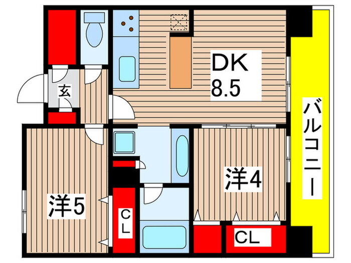 東京都墨田区緑１ 森下駅 2DK マンション 賃貸物件詳細