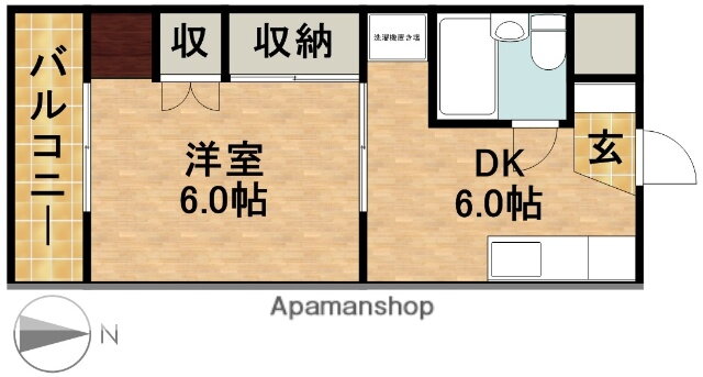静岡県浜松市中央区天龍川町 浜松駅 1DK アパート 賃貸物件詳細
