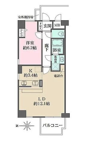 神奈川県川崎市中原区丸子通１ 新丸子駅 1LDK マンション 賃貸物件詳細