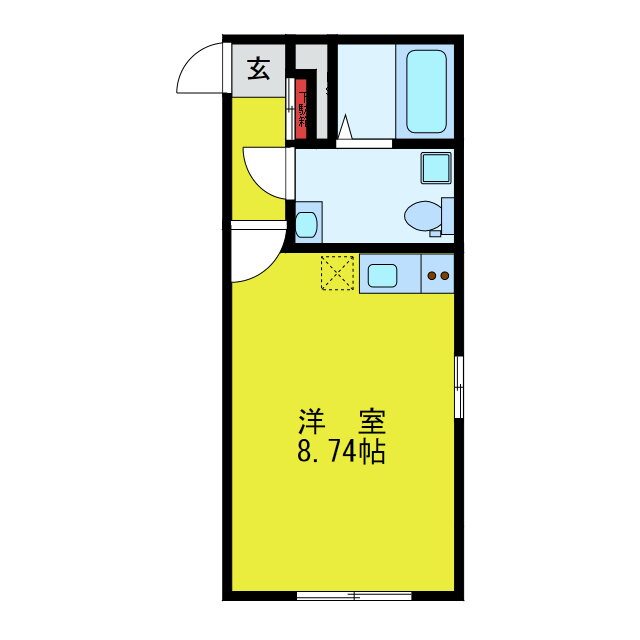 埼玉県坂戸市三光町 坂戸駅 ワンルーム アパート 賃貸物件詳細