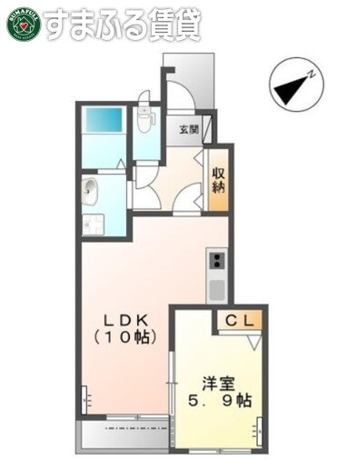 愛知県高浜市芳川町２ 吉浜駅 1LDK アパート 賃貸物件詳細
