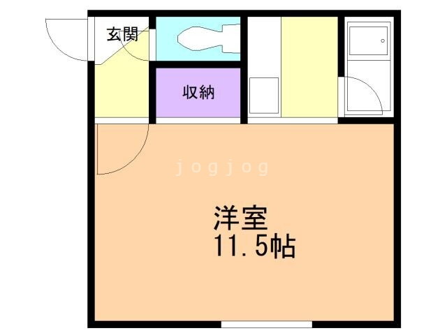 北海道江別市文京台東町 大麻駅 ワンルーム アパート 賃貸物件詳細