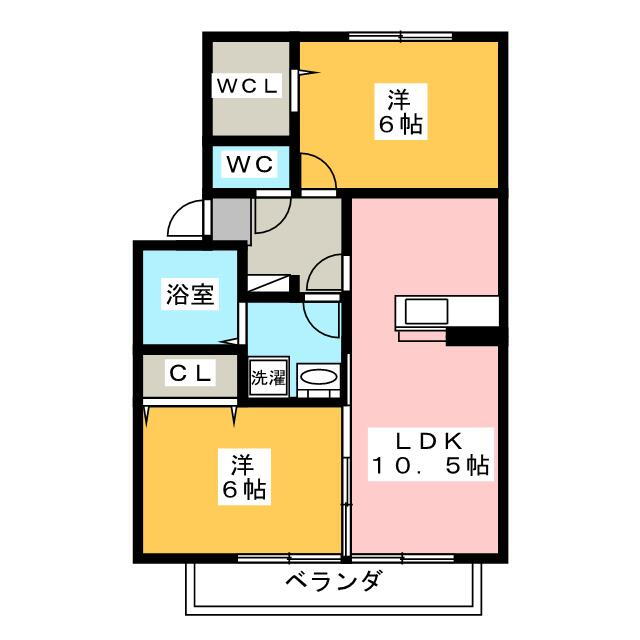 静岡県焼津市下小田 焼津駅 2LDK アパート 賃貸物件詳細