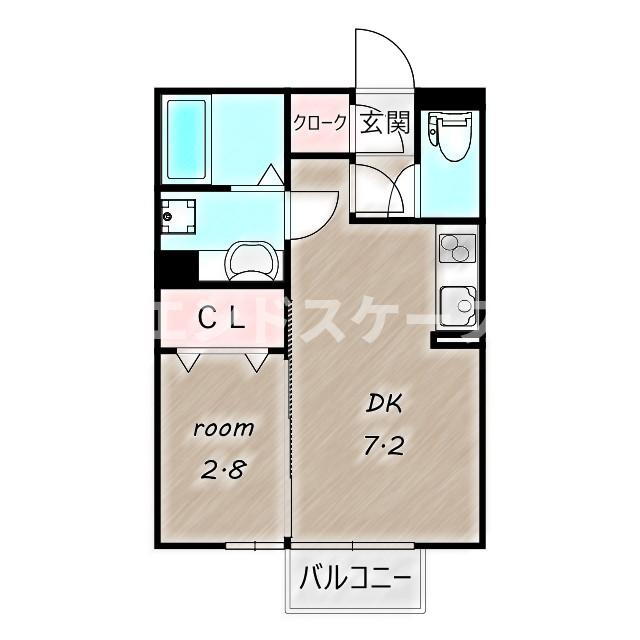 群馬県前橋市駒形町 駒形駅 1DK アパート 賃貸物件詳細