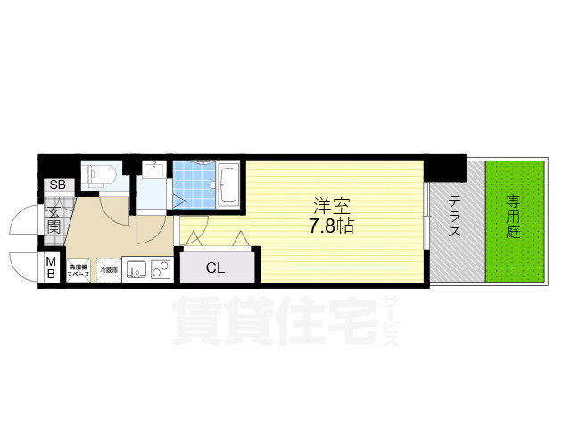 大阪府茨木市西河原２ ＪＲ総持寺駅 1K マンション 賃貸物件詳細