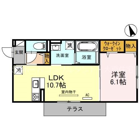 大阪府八尾市曙川東４ 恩智駅 1LDK アパート 賃貸物件詳細