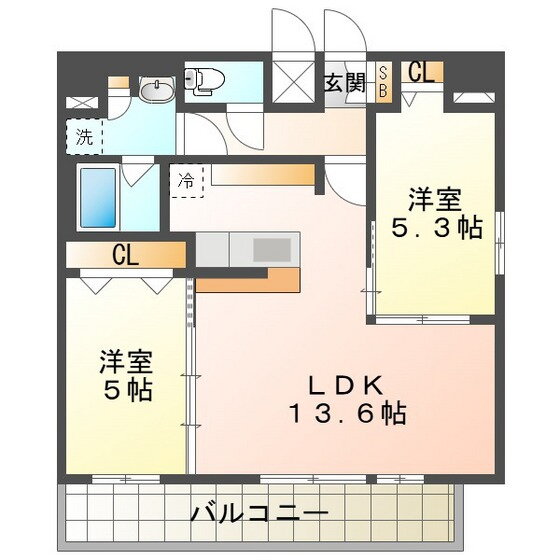 三重県四日市市安島２ 近鉄四日市駅 2LDK マンション 賃貸物件詳細