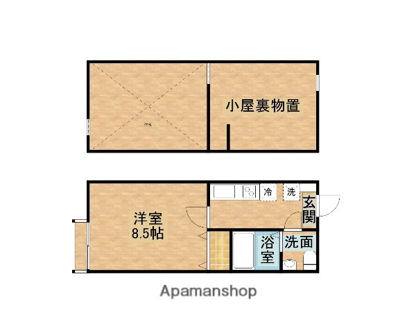 神奈川県相模原市中央区千代田１ 上溝駅 1K アパート 賃貸物件詳細