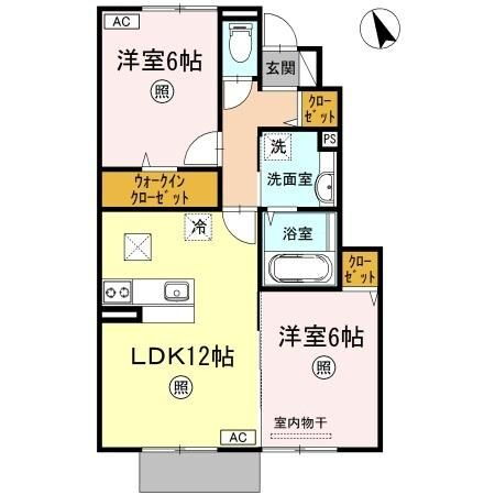 岡山県倉敷市羽島 倉敷駅 2LDK アパート 賃貸物件詳細