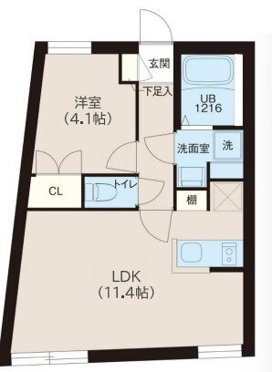 レピュア落合南長崎駅前 4階 1LDK 賃貸物件詳細