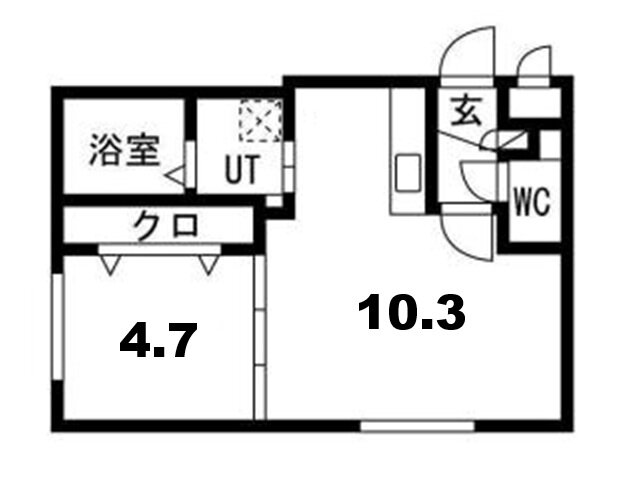 北海道恵庭市黄金南２ 恵庭駅 1LDK マンション 賃貸物件詳細