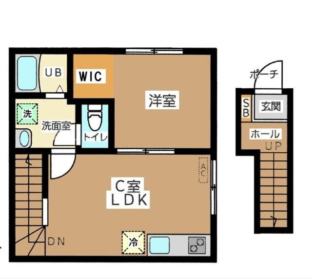 東京都目黒区五本木１ 祐天寺駅 1LDK アパート 賃貸物件詳細