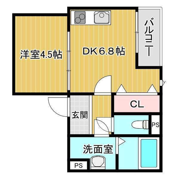 兵庫県西宮市甲子園七番町 甲子園駅 1DK アパート 賃貸物件詳細