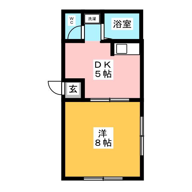 田中ビル 2階 1DK 賃貸物件詳細